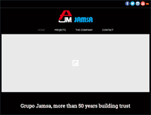 Tablet Screenshot of grupojamsa.com